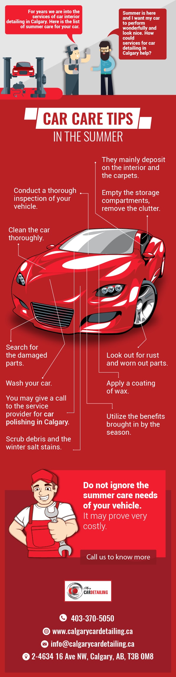 Car Care Tips in the Summer
