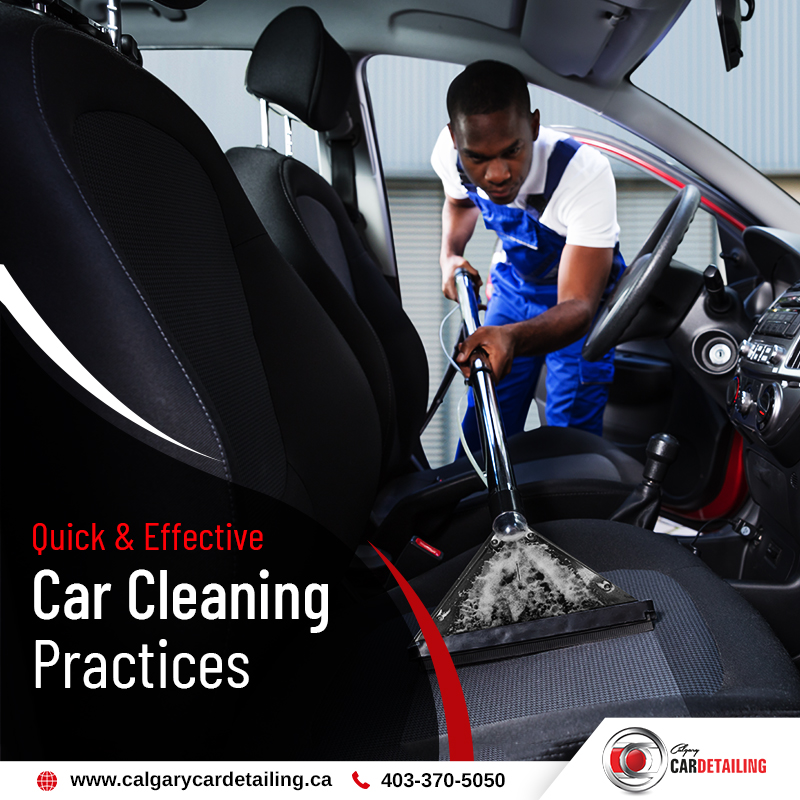 Interior Car Cleaning in Calgary