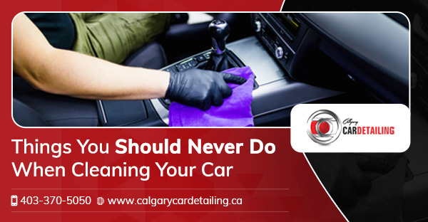 interior car cleaning Calgary